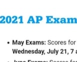 2021年AP考试将于7月21日出分，详解如何隐藏或提交成绩